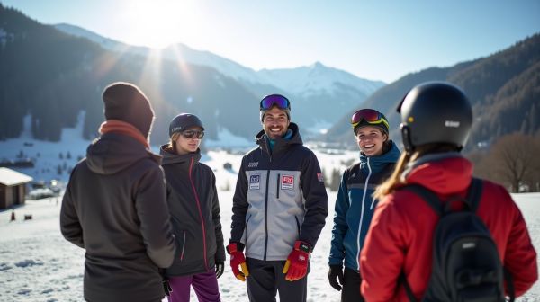 Des cours de ski inclus avec l'ESF pour tous les niveaux