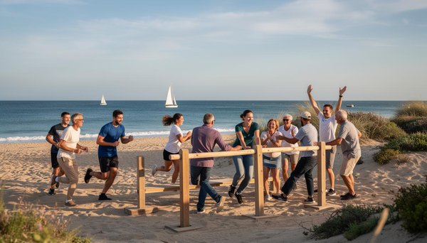 Team building en plein air à Pornichet : une expérience fédératrice et ludique